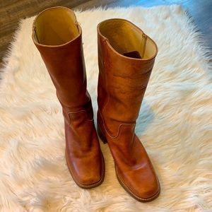 Vintage Frye Saddle Brown Boots